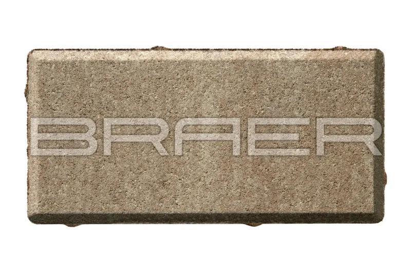 BRAER Прямоугольник Color Mix Миндаль 60 мм