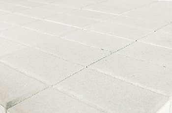 Бетонная тротуарная плитка BRAER Прямоугольник Белый 40 мм