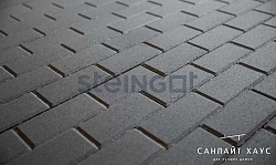 Бетонная тротуарная плитка STEINGOT Прямоугольник Черный
