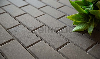 Бетонная тротуарная плитка STEINGOT Прямоугольник Серый