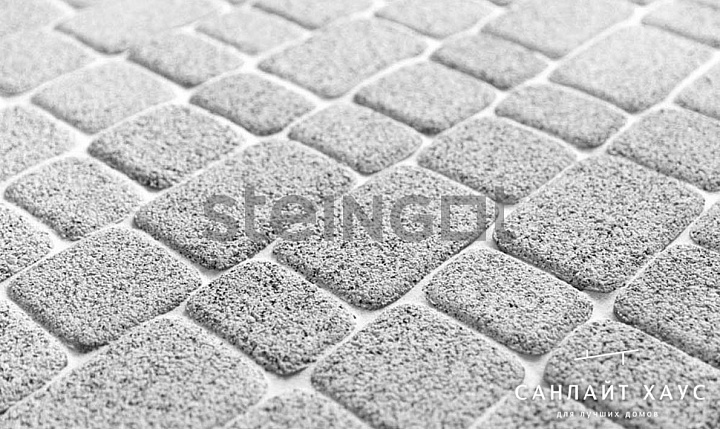 Бетонная тротуарная плитка STEINGOT Классика Премиум Bianco Nero