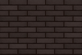 Клинкерная плитка с пропилами King Klinker Volcanic Black для вентилируемых фасадов