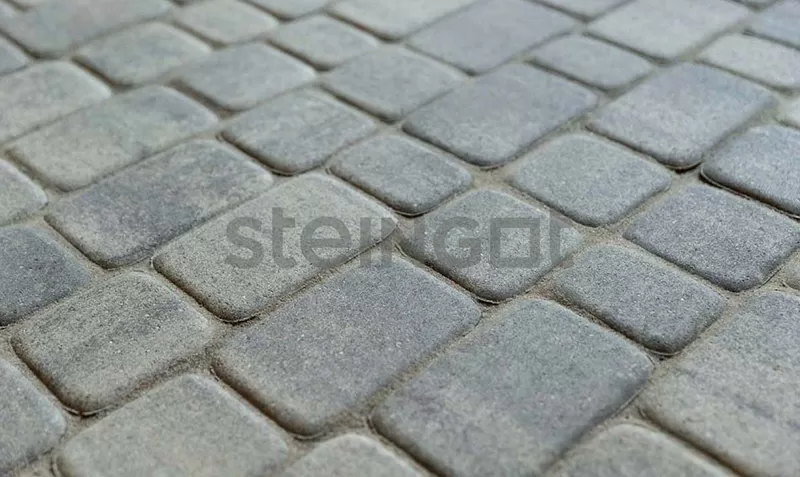 Брусчатка и тротуарная плитка STEINGOT Классика Color Mix Штайн Сильвер