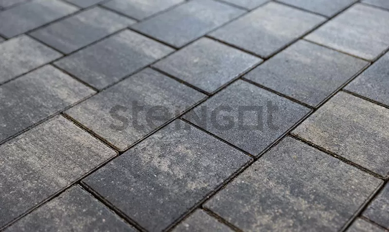 Брусчатка и тротуарная плитка STEINGOT Новый Город 60 Color Mix Штайн Блэк