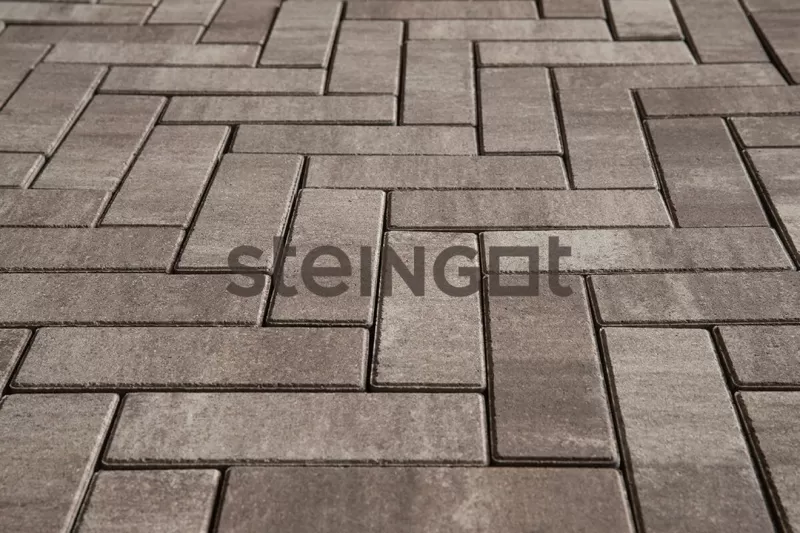 Брусчатка и тротуарная плитка STEINGOT Паркет Color Mix Клифф