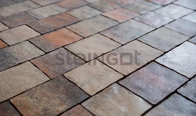 Брусчатка и тротуарная плитка STEINGOT Старый Город Color Mix Штайн Ферро