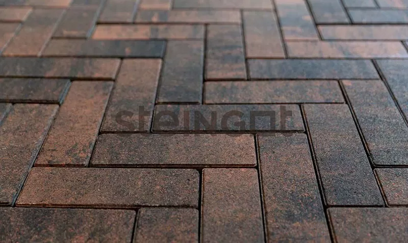 Брусчатка и тротуарная плитка STEINGOT Паркет Color Mix Тигр