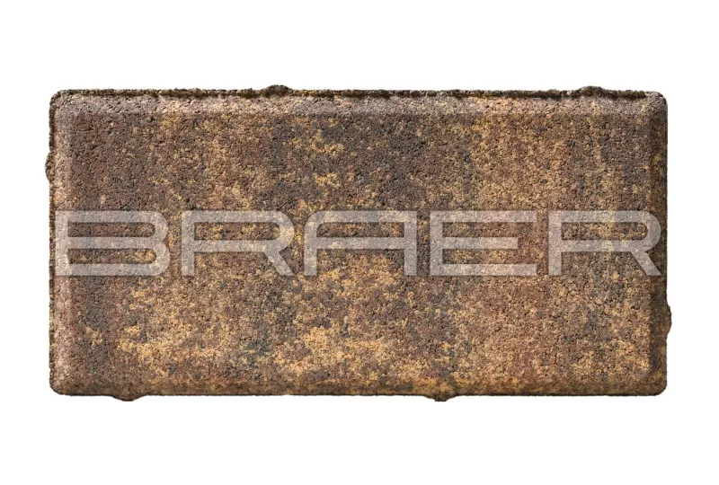 BRAER Прямоугольник Color Mix Мальва 40 мм