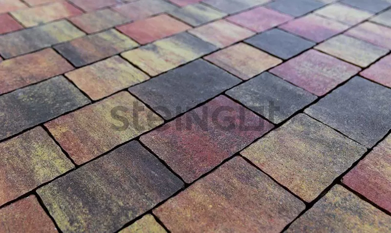 Брусчатка и тротуарная плитка STEINGOT Старый Город Color Терракота