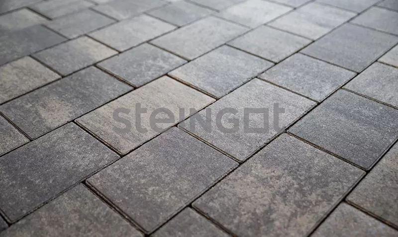 Брусчатка и тротуарная плитка STEINGOT Новый Город 60 Color Mix Штайн Сильвер
